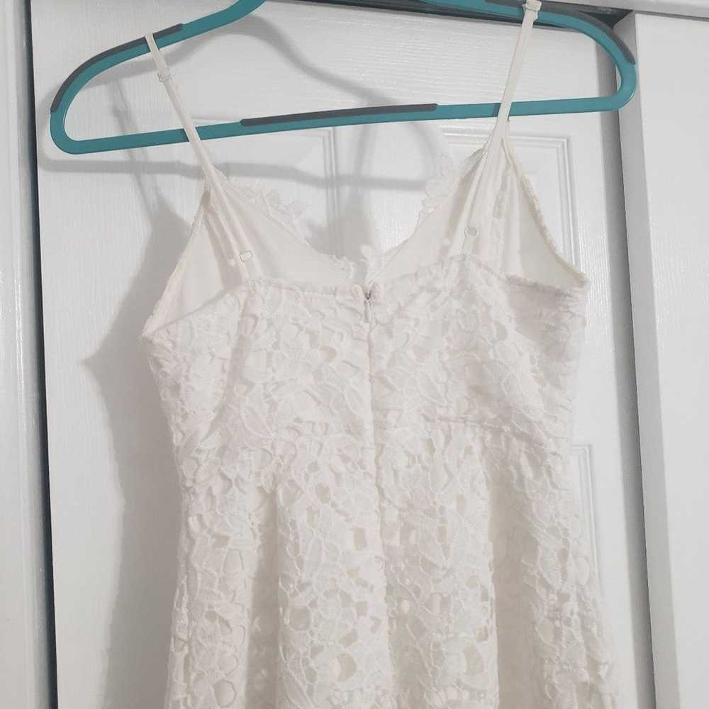 ASTR The Label white A-line midi dress size XS! - image 3