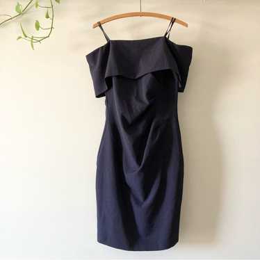MARINA Off the Shoulder Midi Dress Size: L - image 1