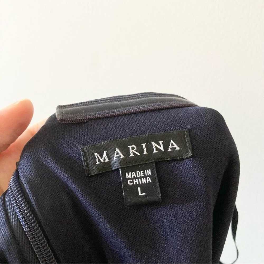 MARINA Off the Shoulder Midi Dress Size: L - image 2