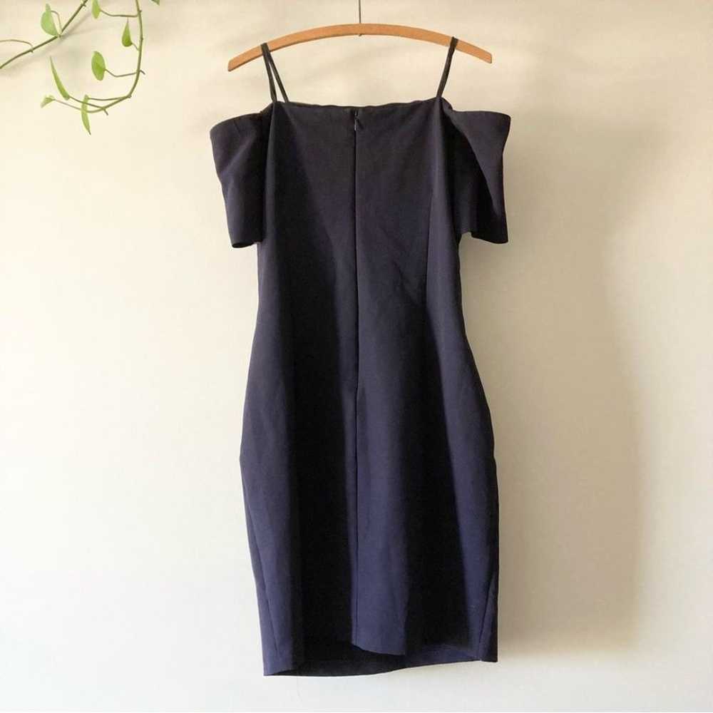MARINA Off the Shoulder Midi Dress Size: L - image 3