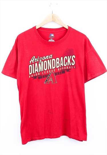 Vintage MLB Arizona Razorbacks Tee Red With Chest 