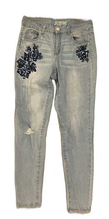 Designer R 1893 Embroiderd Jeans, 30x29