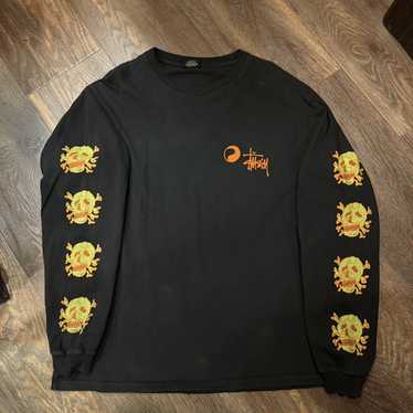 Stussy skull longsleeve - Gem