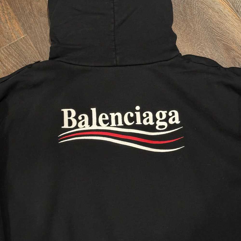 Balenciaga Balenciaga Presidential Hoodie (Oversi… - image 4
