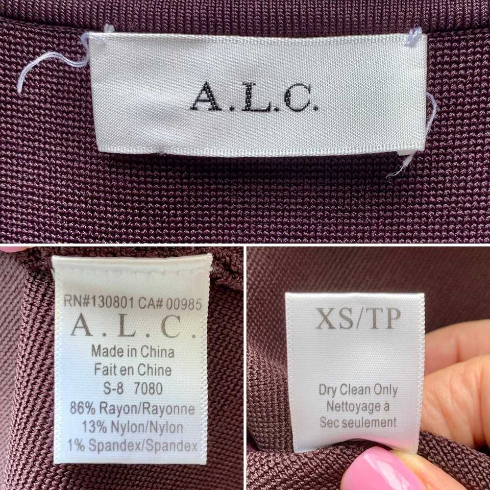A.L.C Bandage Flounce Mini Dress Size XS - image 12
