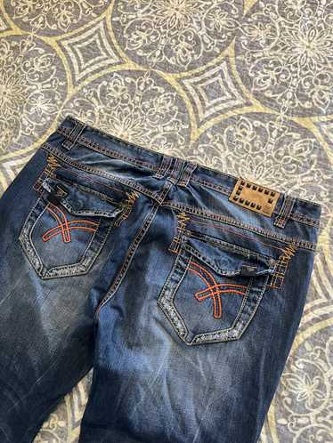 Evisu × Japanese Brand × True Religion Kanji jeans