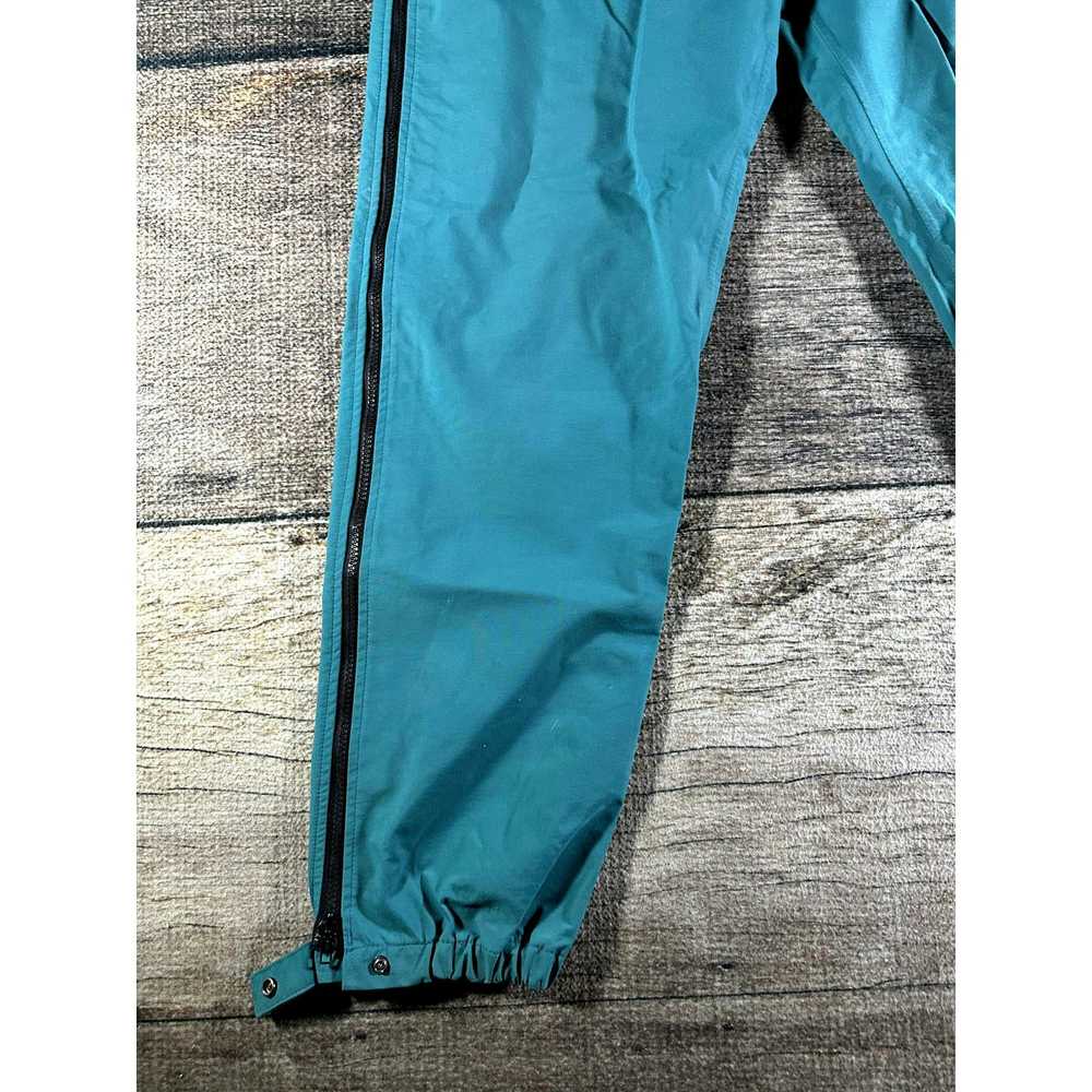 Rei REI Teal Mens Large Rain Pants Vented Zip Leg… - image 3