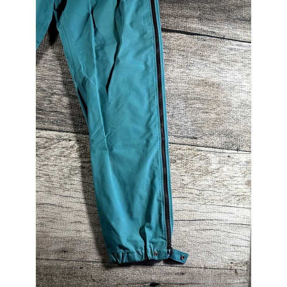 Rei REI Teal Mens Large Rain Pants Vented Zip Leg… - image 4