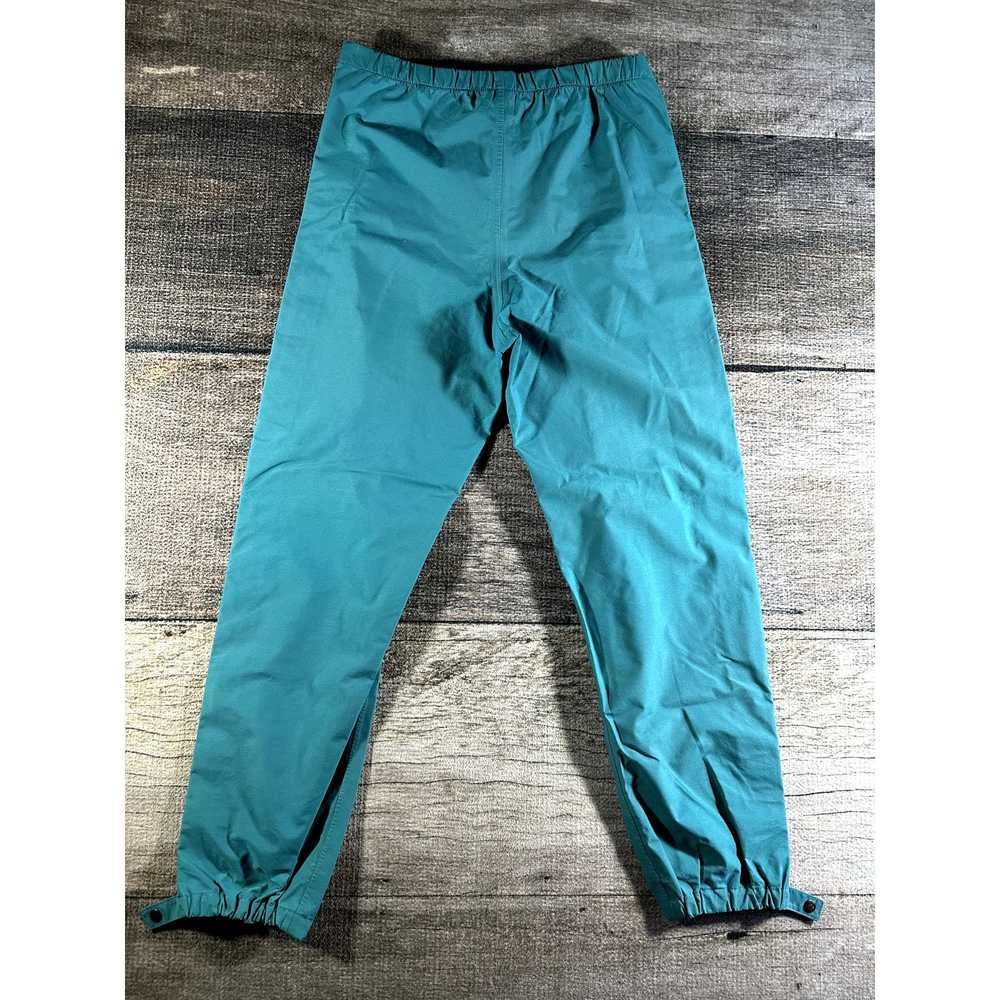 Rei REI Teal Mens Large Rain Pants Vented Zip Leg… - image 5