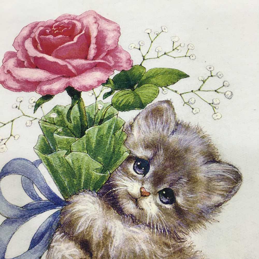 Avant Garde × Habitat × Jerzees Vintage Kitten Cr… - image 7