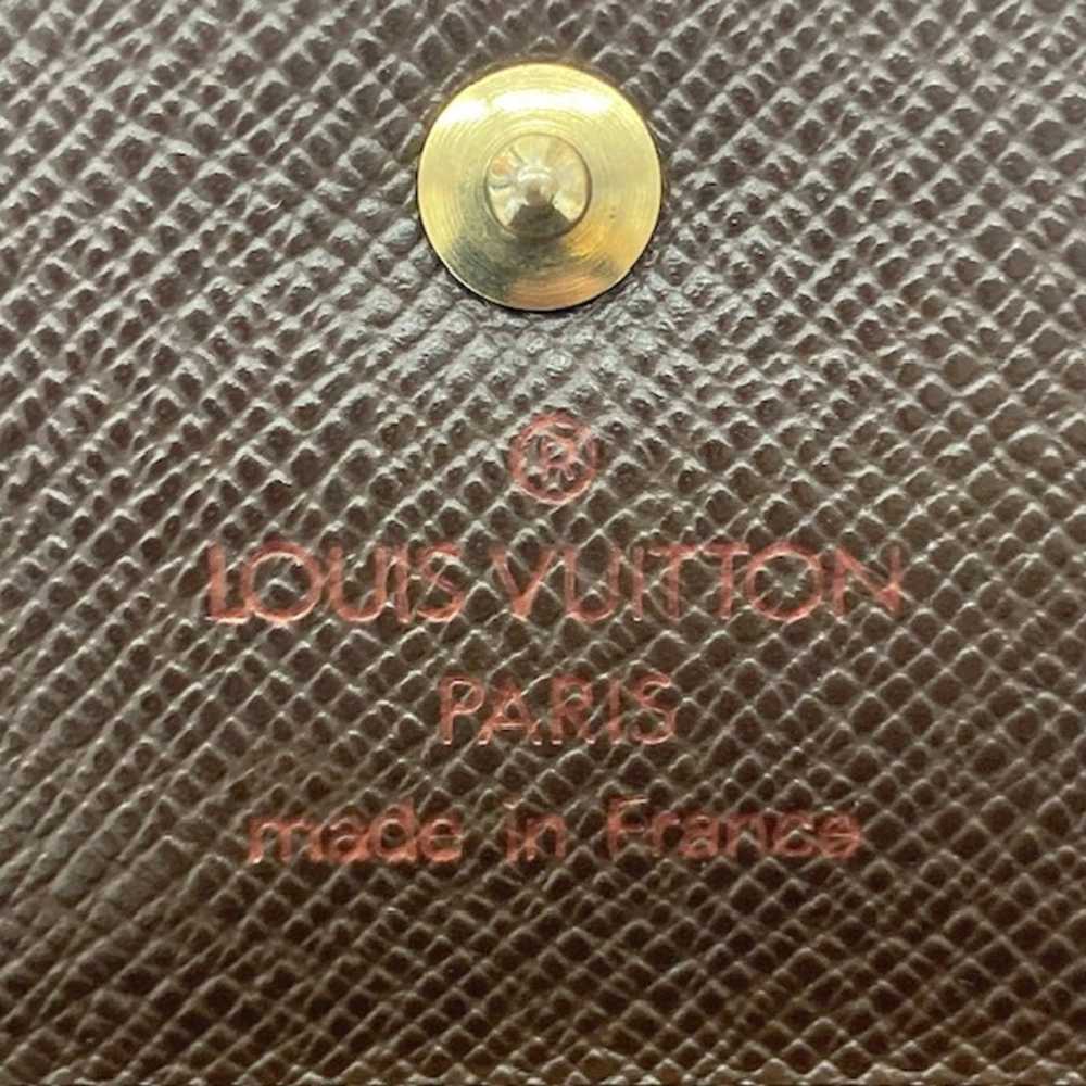 Louis Vuitton LOUIS VUITTON Portomone Plat Damier… - image 7