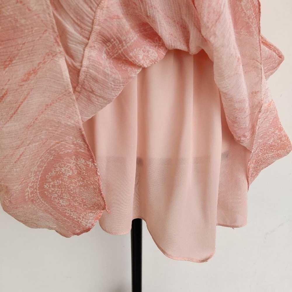 Ramy Brook Sandra Pink Dress Size Small - image 11