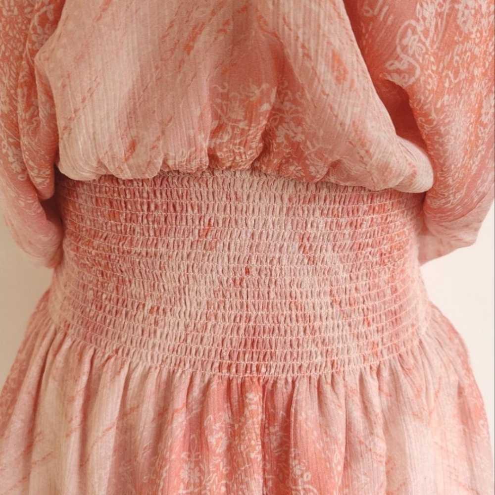 Ramy Brook Sandra Pink Dress Size Small - image 8