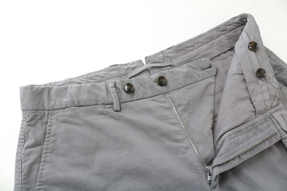 Suitsupply PORTO UK30R Cotton Stretch Grey Pleate… - image 3