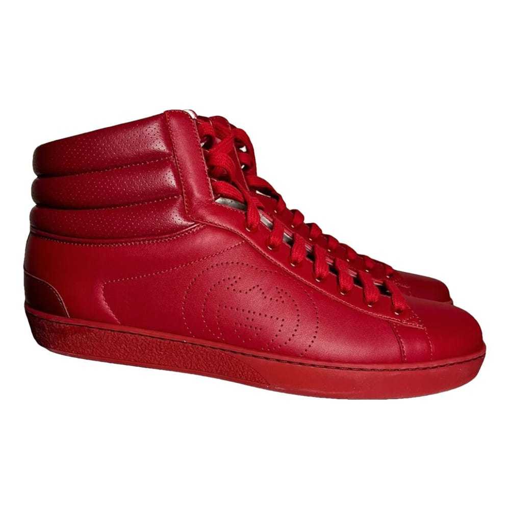 Gucci Ace leather high trainers - image 1