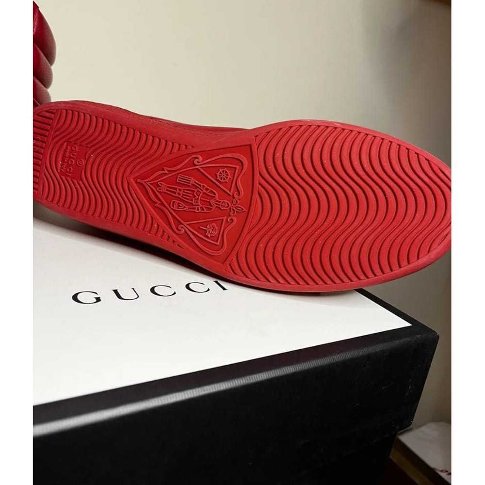 Gucci Ace leather high trainers - image 5