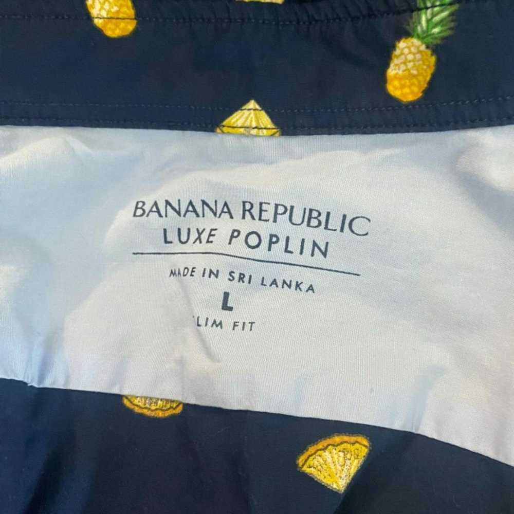 Banana Republic Banana Republic SZ L Pineapple sh… - image 4