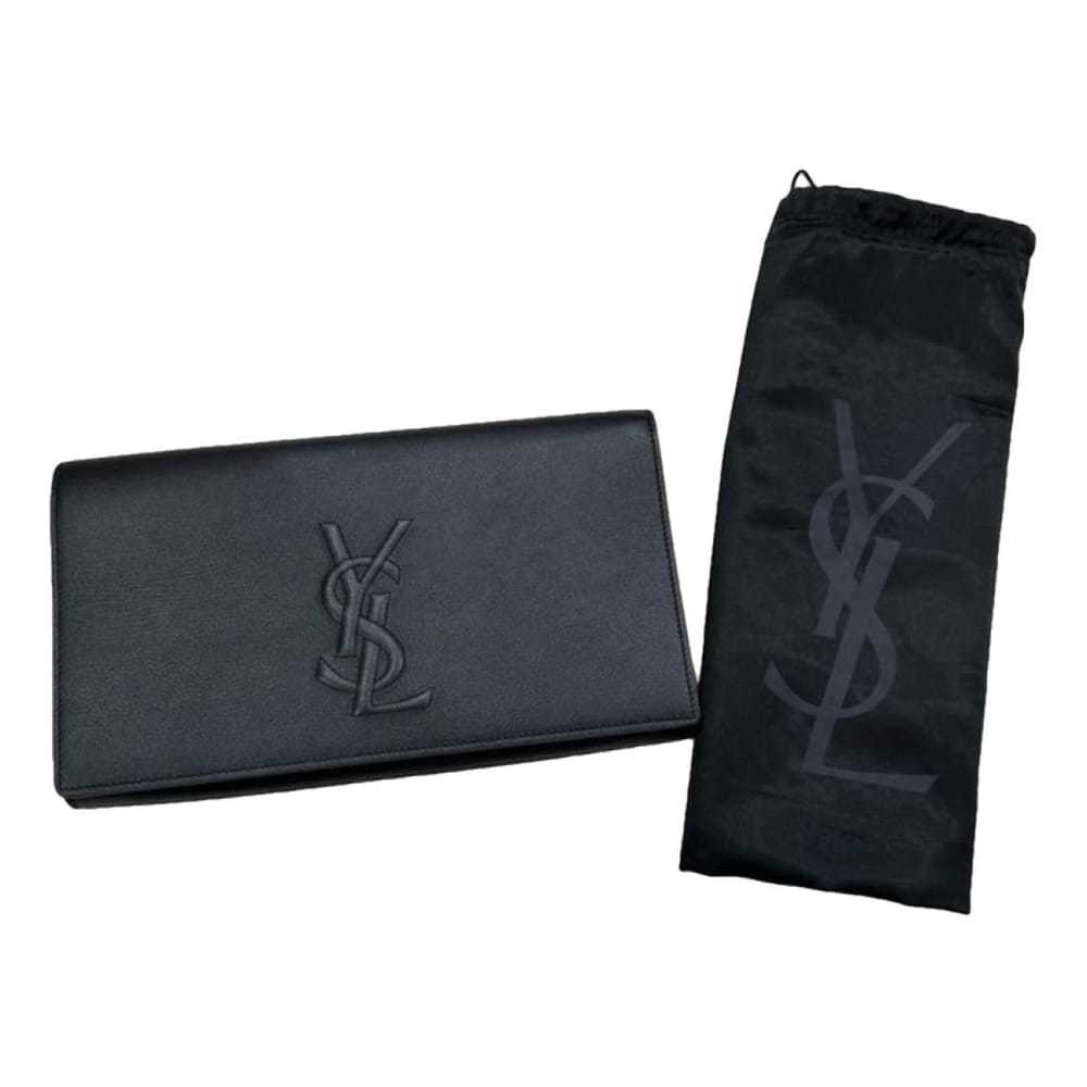 Yves Saint Laurent Belle de Jour leather clutch b… - image 1