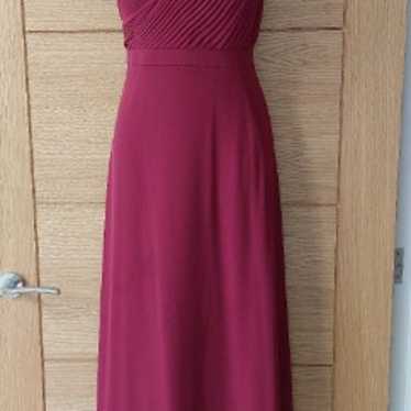 VERY Burgundy Red/Purple Long Maxi Elegant Dress … - image 1