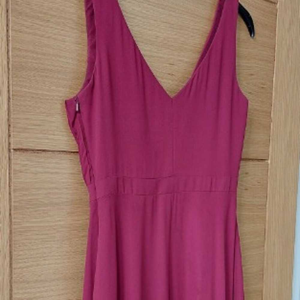 VERY Burgundy Red/Purple Long Maxi Elegant Dress … - image 3