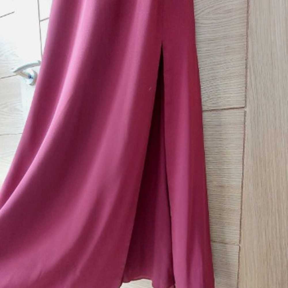 VERY Burgundy Red/Purple Long Maxi Elegant Dress … - image 5