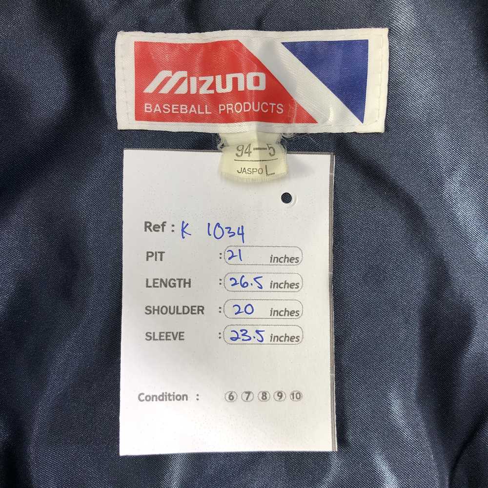Mizuno × Varsity Jacket Vintage Mizuno Satin Vars… - image 8