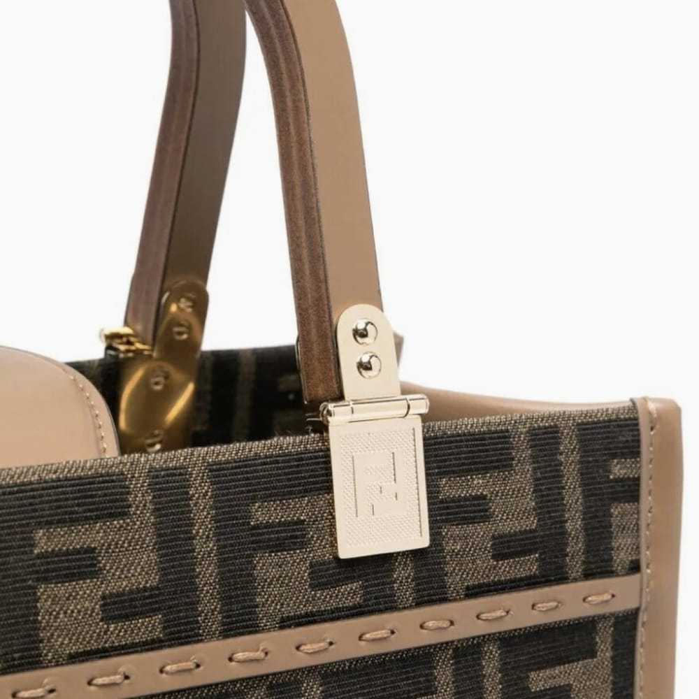 Fendi Sunshine leather tote - image 3