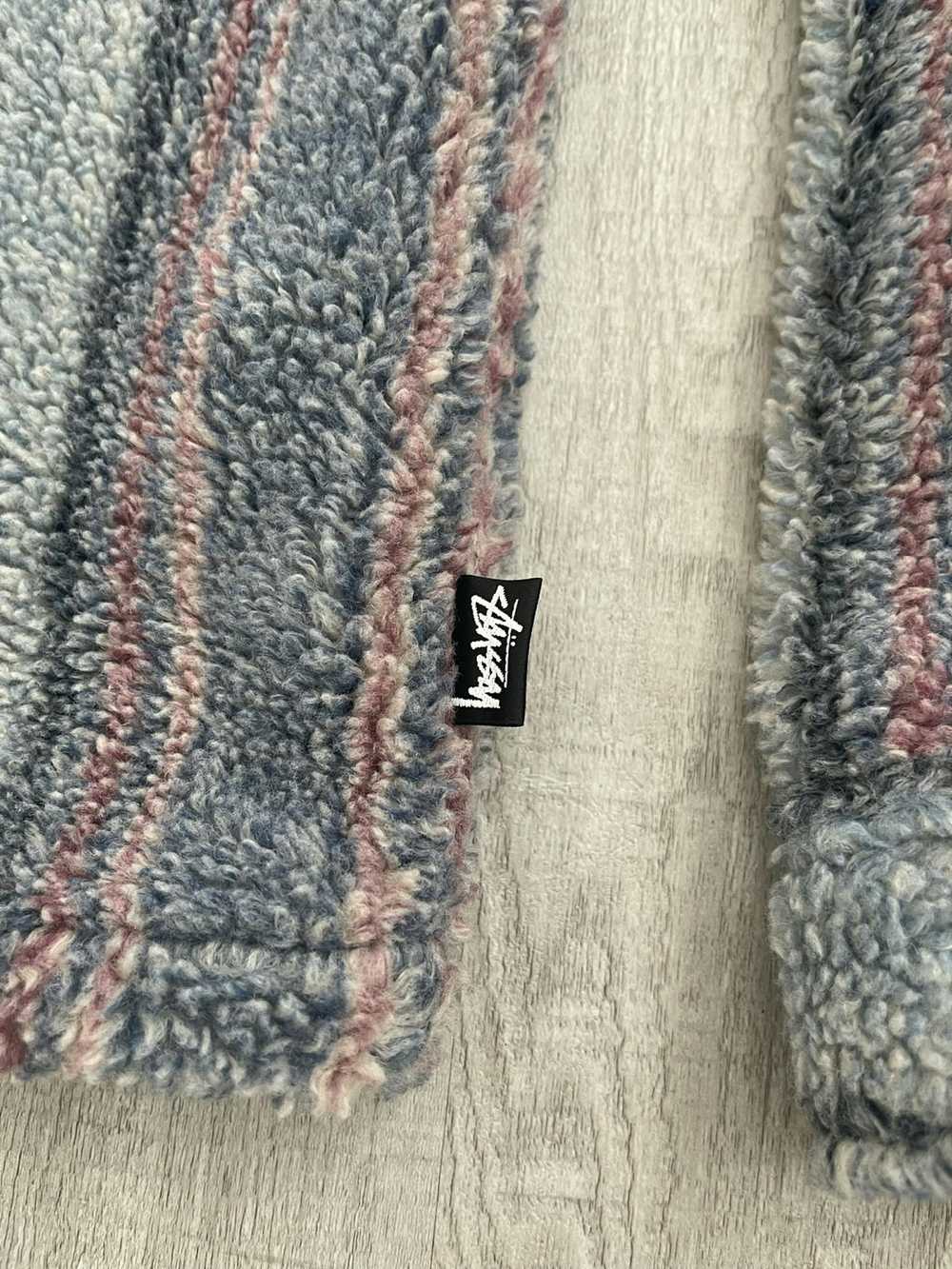 Stussy Stussy Striped Fleece LS Over Shirt Jacket… - image 4