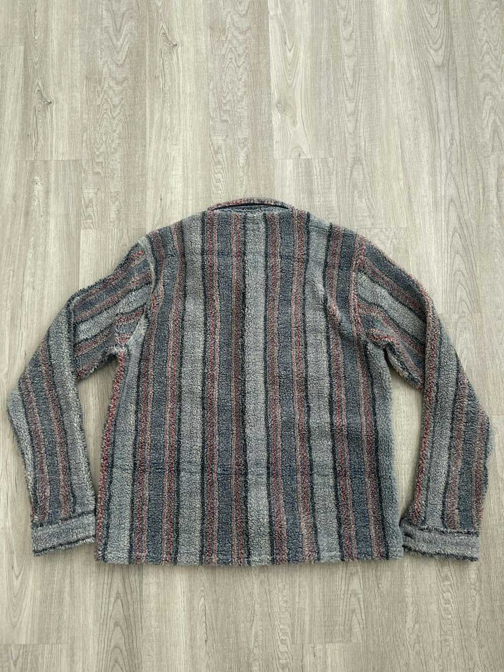 Stussy Stussy Striped Fleece LS Over Shirt Jacket… - image 5