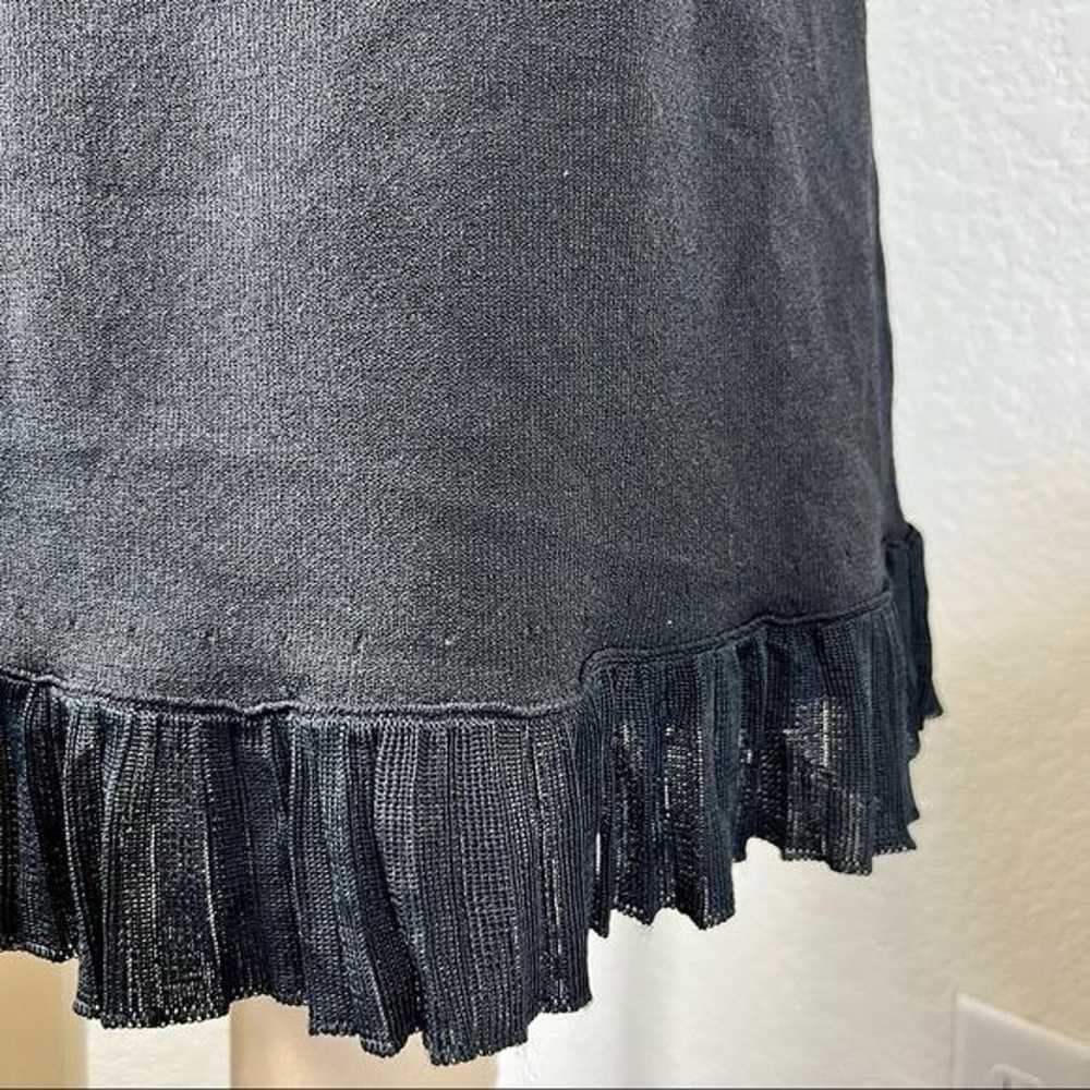 ALESSANDRO DELL'ACQUA Open Knit Crochet Midi Dress - image 5