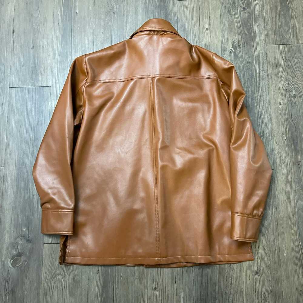 Streetwear × Vintage Vintage 70s Korean Leather F… - image 6