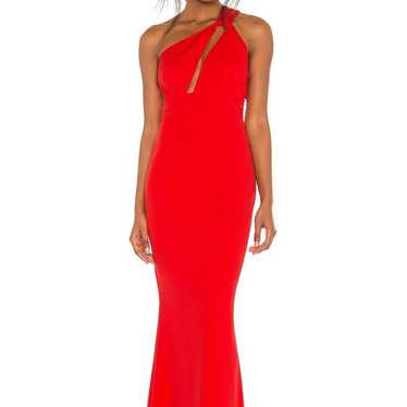 Revolve red gown