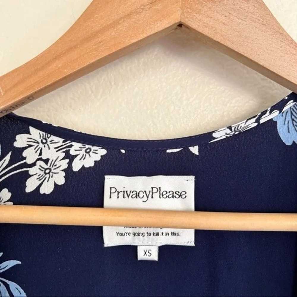 New PRIVACY PLEASE Plaza Kimono Floral Wrap Maxi … - image 10