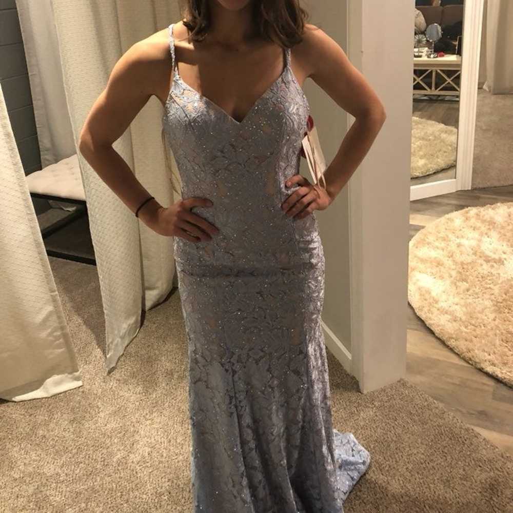 Beautiful Blue Prom Dress - image 3