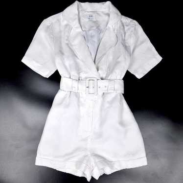 SIR the Label Linen Dalila Belted Short Sleeve Ro… - image 1