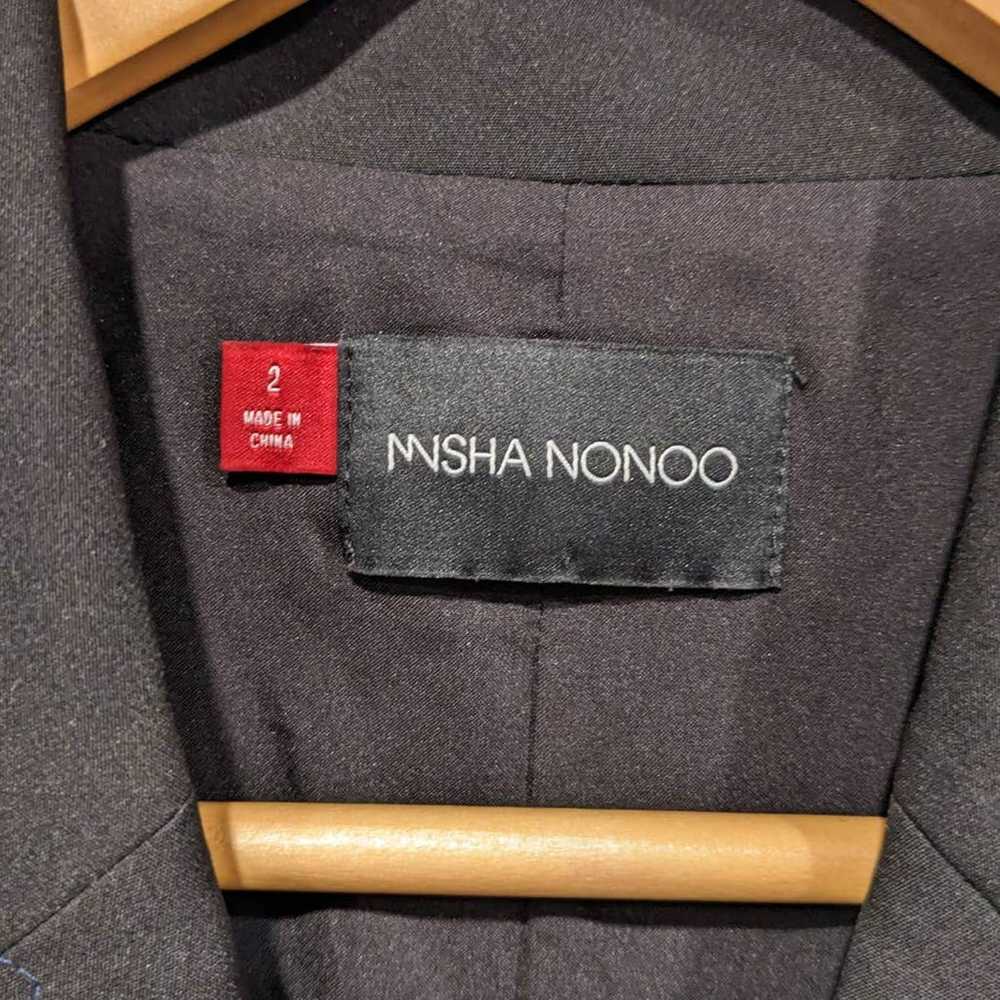 Misha Nonoo Black Belted Jumpsuit Short Sleeves R… - image 3