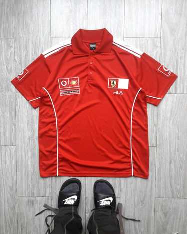 Ferrari × Racing × Vintage polo Vodafone Ferrari P