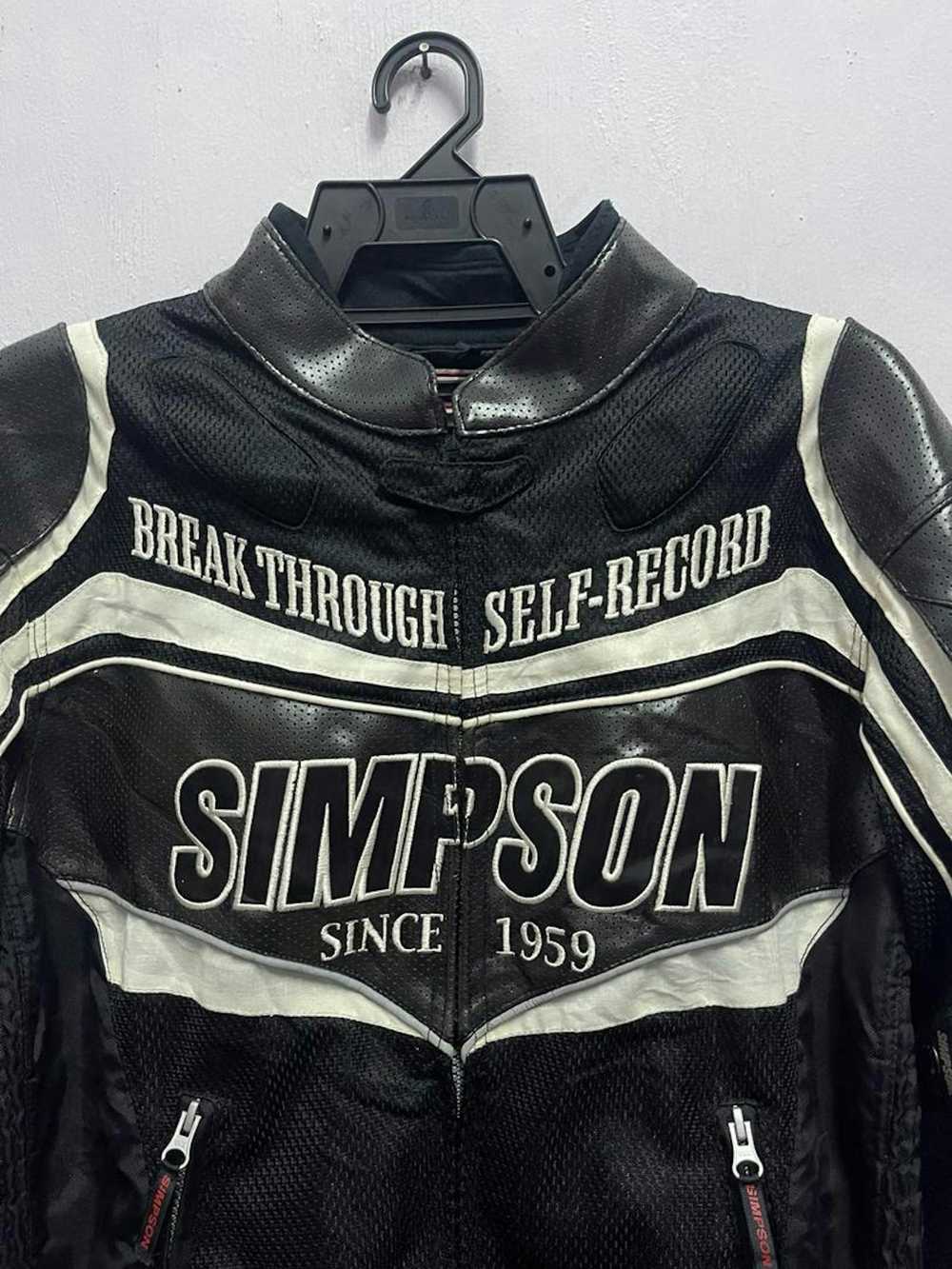 Japanese Brand × Racing × Vintage Vintage Simpson… - image 5