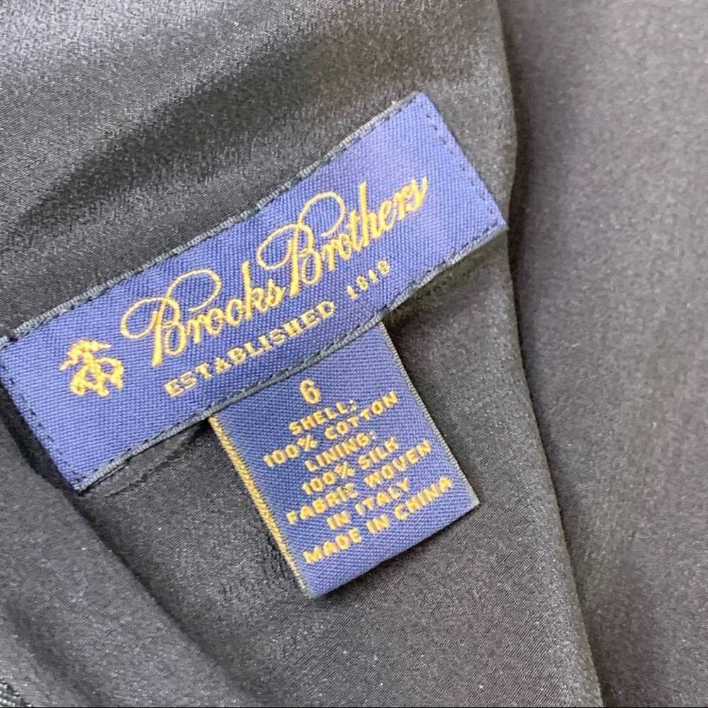 Brooks Brothers little black silk sheath - image 10