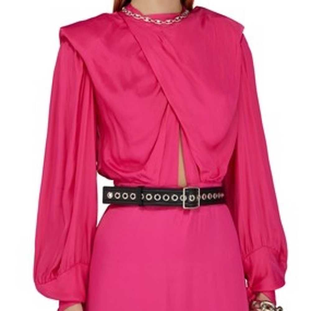 $340 FARM RIO Shoulderpads maxi Dress size S - image 5