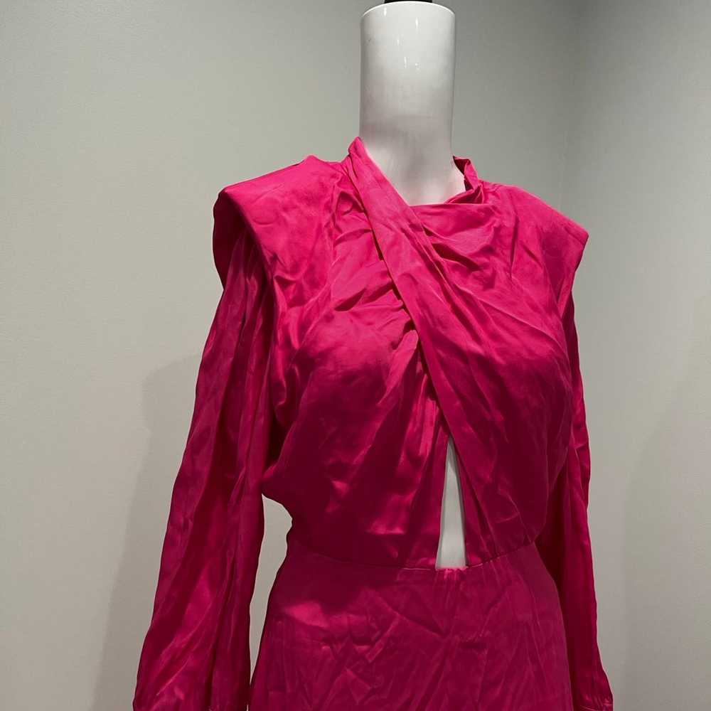$340 FARM RIO Shoulderpads maxi Dress size S - image 8