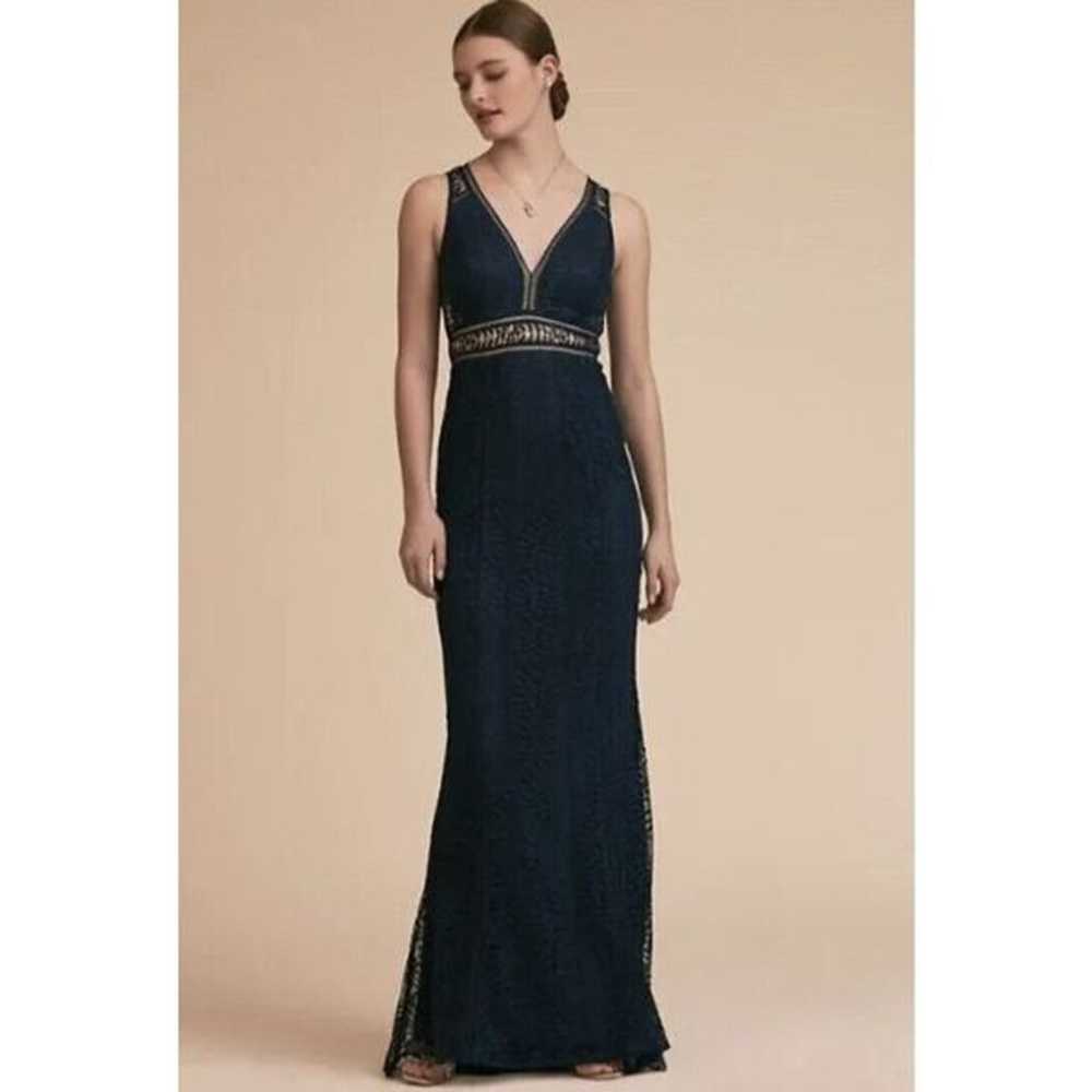 Anthropologie BHLDN Empire Waist Sleeveless Lace … - image 1