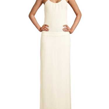 Victor Glemaud Sleeveless Crocheted Knit Maxi Dres