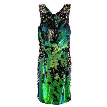 Emerald Green Mermaid Sequin Bodysuit for Women. Perfect for