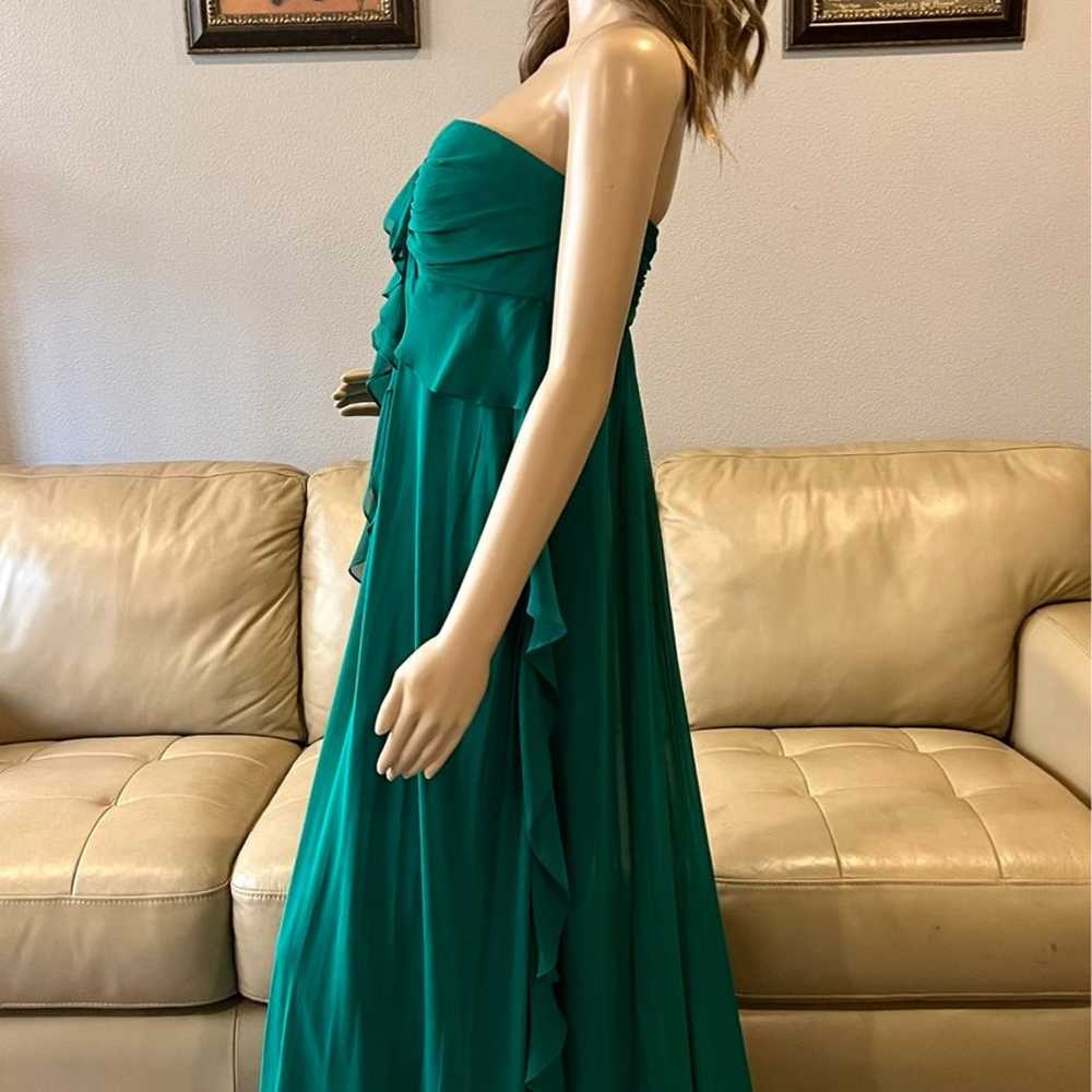 Badgley Mischka Collection Emerald Gown Dress is … - image 8