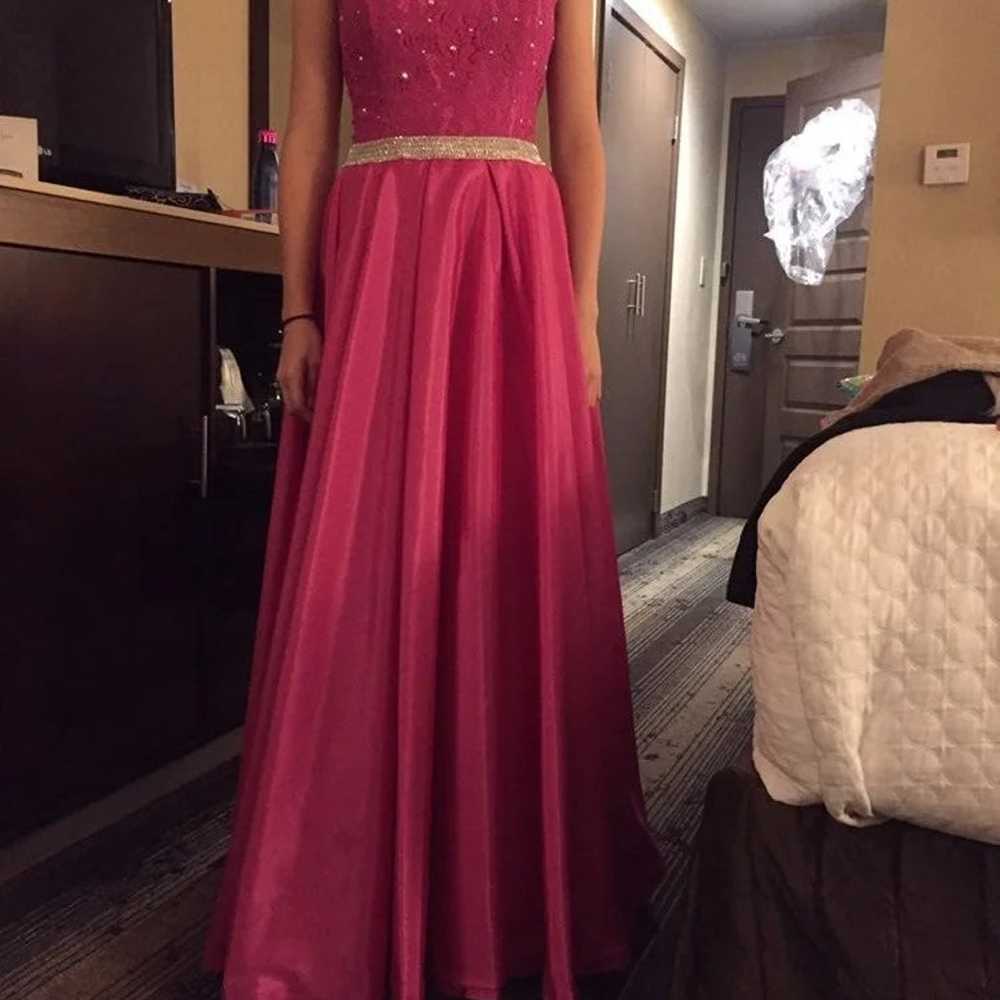 Pink custom gown - image 1