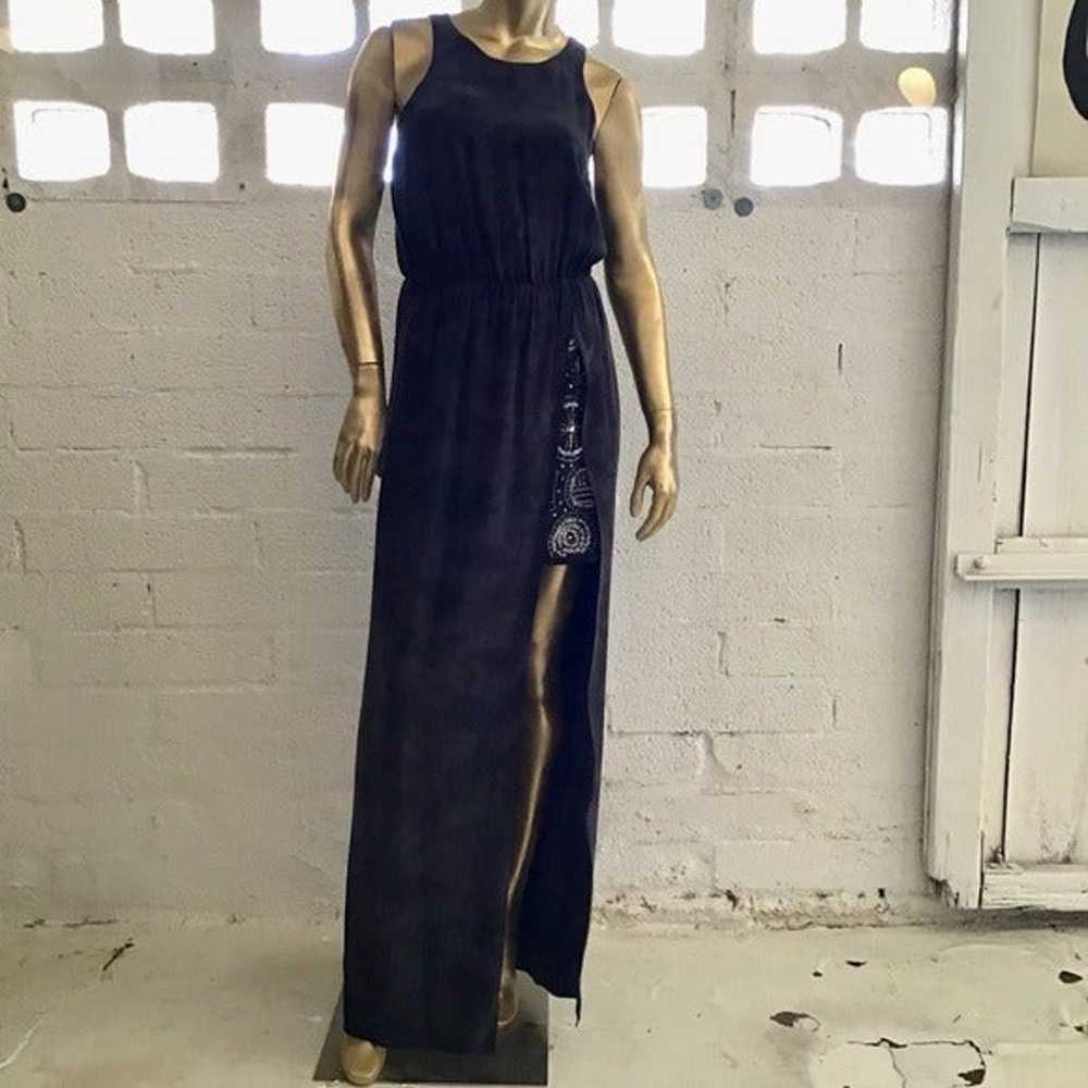 GRYPHON 100% silk FLASH dress sequin S - image 1