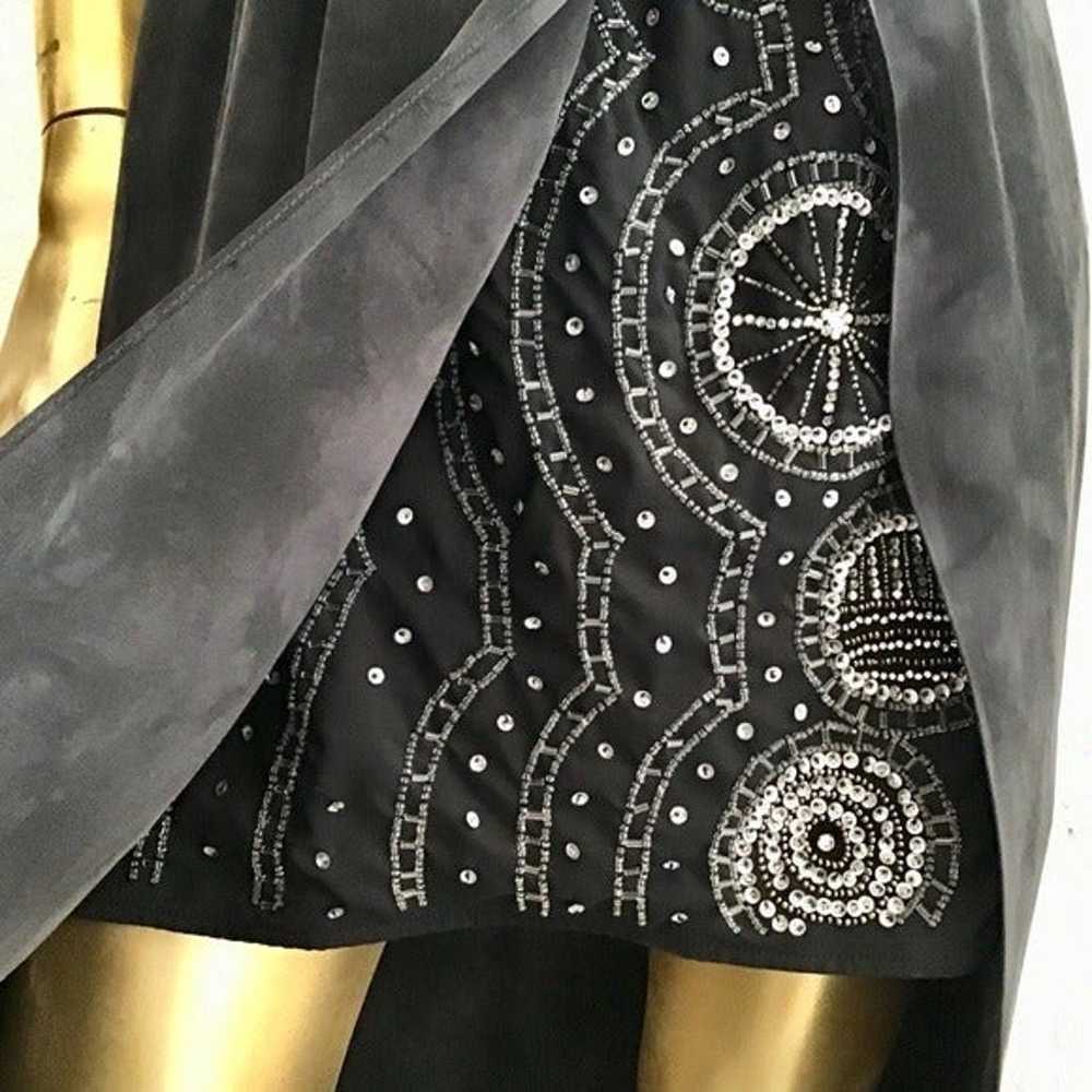 GRYPHON 100% silk FLASH dress sequin S - image 4