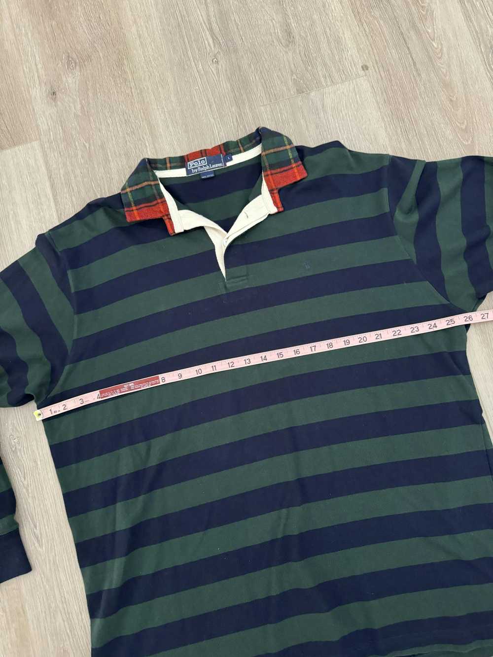 Polo Ralph Lauren × Vintage 90s POLO RL RUGBY SHI… - image 7