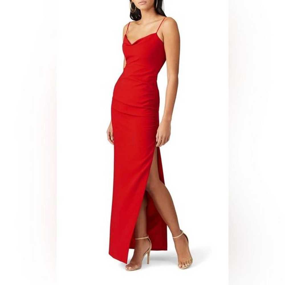 LIKELY Red Celinda Crepe Gown Size 4 US $378 - image 1
